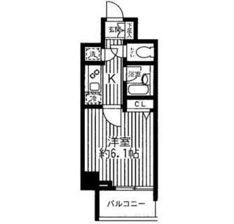 東京都新宿区弁天町 賃貸マンション 1K