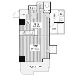 東京都新宿区余丁町 賃貸マンション 1DK