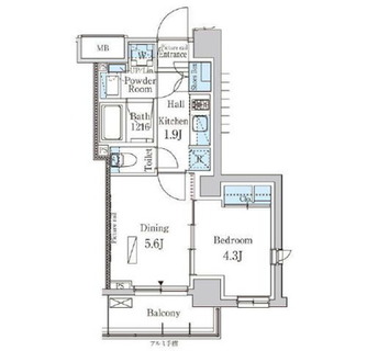 東京都新宿区高田馬場２丁目 賃貸マンション 1DK