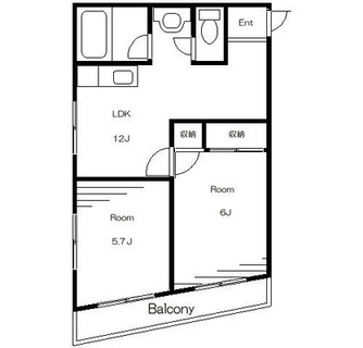 東京都新宿区中落合２丁目 賃貸マンション 2LDK