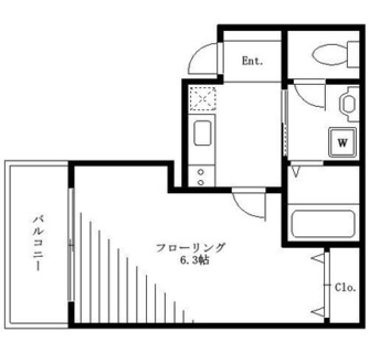 東京都新宿区早稲田鶴巻町 賃貸マンション 1K