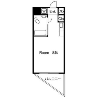 東京都新宿区高田馬場４丁目 賃貸マンション 1R