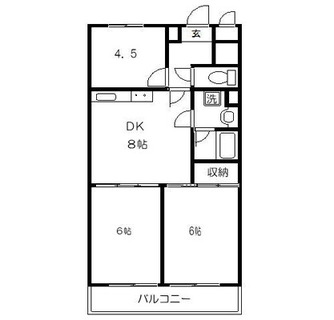 東京都新宿区築地町 賃貸マンション 3DK