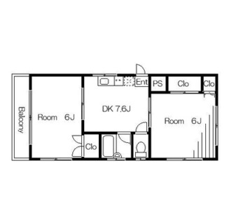 東京都新宿区中落合２丁目 賃貸マンション 2DK