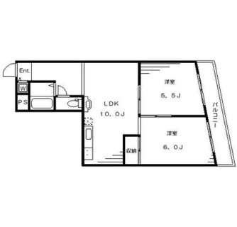 東京都新宿区山吹町 賃貸マンション 2LDK