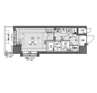 東京都新宿区市谷薬王寺町 賃貸マンション 1K