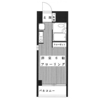 東京都新宿区下落合１丁目 賃貸マンション 1K