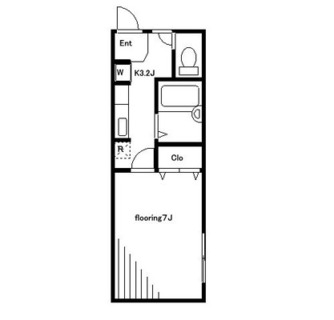 東京都新宿区中落合３丁目 賃貸マンション 1K