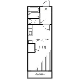 東京都新宿区中落合２丁目 賃貸マンション 1R