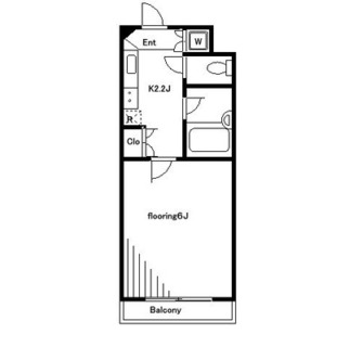 東京都新宿区中落合３丁目 賃貸マンション 1K