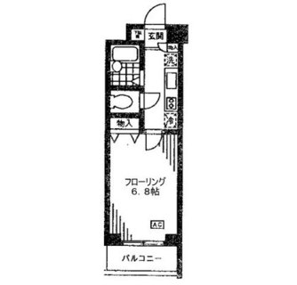 東京都新宿区西早稲田３丁目 賃貸マンション 1K