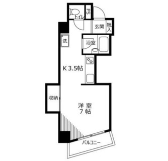 東京都新宿区喜久井町 賃貸マンション 1K