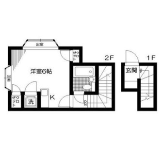 東京都新宿区若葉１丁目 賃貸アパート 1R