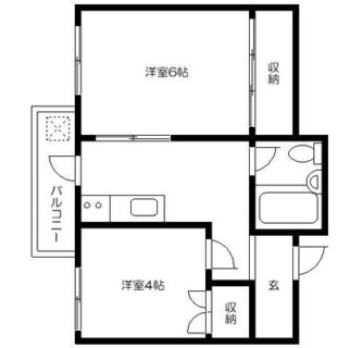 東京都新宿区早稲田鶴巻町 賃貸マンション 2K