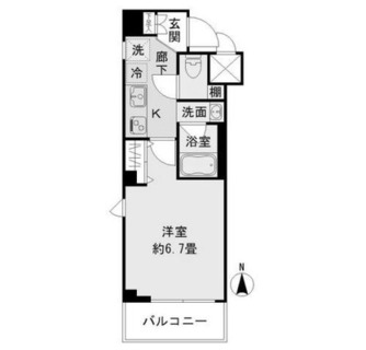 東京都新宿区下落合４丁目 賃貸マンション 1K