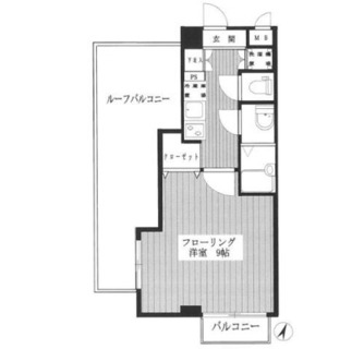 東京都新宿区新小川町 賃貸マンション 1K