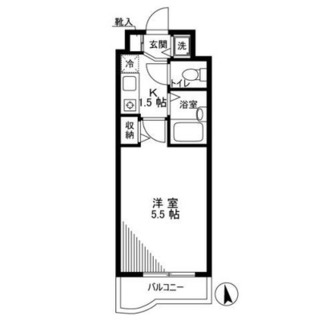 東京都新宿区上落合２丁目 賃貸マンション 1K