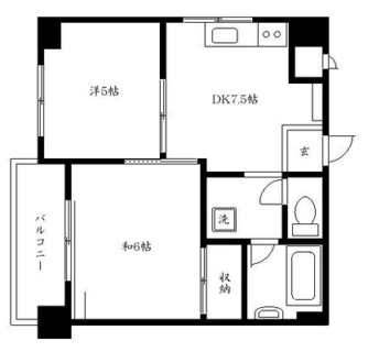 東京都新宿区高田馬場１丁目 賃貸マンション 2DK