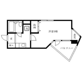 東京都新宿区北新宿３丁目 賃貸マンション 1K