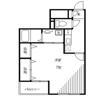 東京都新宿区下落合４丁目 賃貸マンション 1K