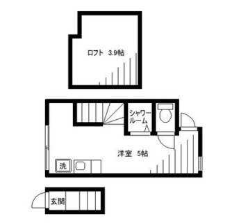 東京都新宿区西落合３丁目 賃貸アパート 1R