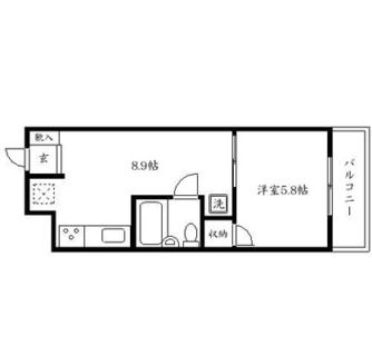 東京都新宿区早稲田鶴巻町 賃貸マンション 1LDK