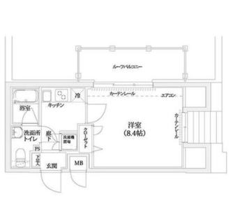 東京都新宿区西落合２丁目 賃貸マンション 1K