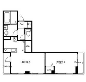 東京都新宿区西落合２丁目 賃貸マンション 1LDK