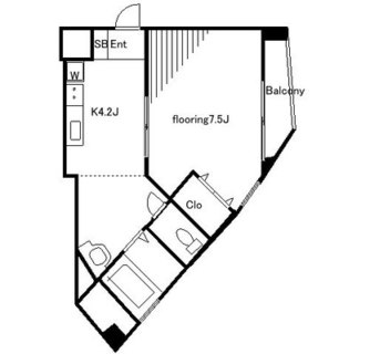 東京都新宿区高田馬場３丁目 賃貸マンション 1K