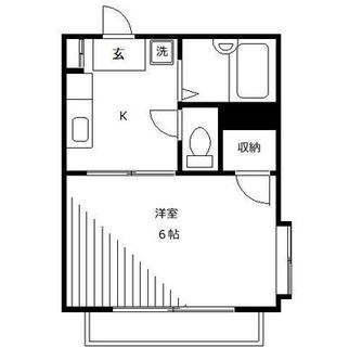 東京都新宿区中落合３丁目 賃貸アパート 1K