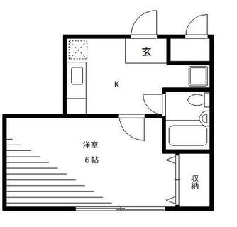 東京都新宿区中落合１丁目 賃貸マンション 1K