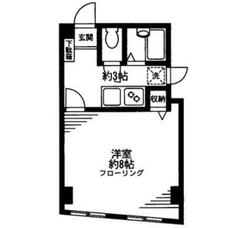 東京都新宿区下落合３丁目 賃貸マンション 1K