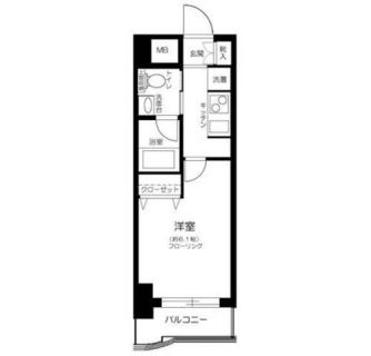 東京都新宿区中落合３丁目 賃貸マンション 1K