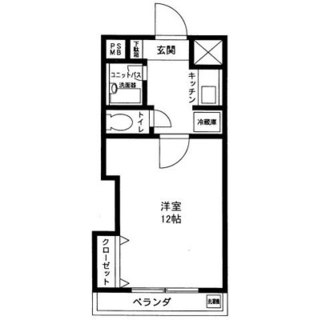 東京都新宿区市谷山伏町 賃貸マンション 1K