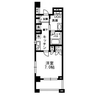 東京都新宿区中落合１丁目 賃貸マンション 1K