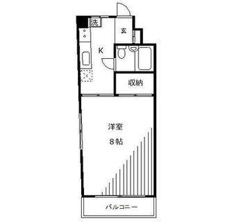 東京都新宿区山吹町 賃貸マンション 1K