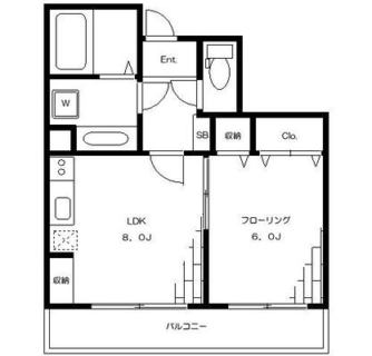 東京都新宿区高田馬場４丁目 賃貸マンション 1LDK