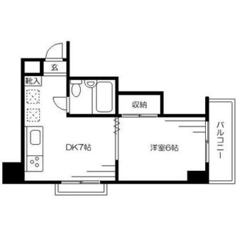 東京都新宿区市谷桝町 賃貸マンション 1DK