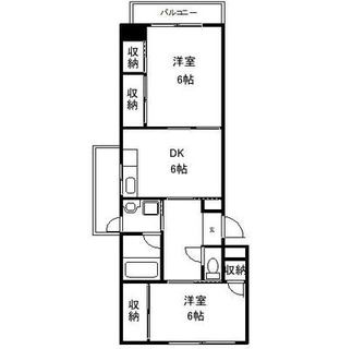 東京都新宿区西早稲田３丁目 賃貸マンション 2DK