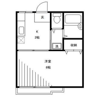 東京都新宿区高田馬場１丁目 賃貸アパート 1K