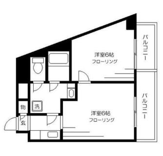 東京都新宿区西落合３丁目 賃貸マンション 2K