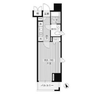 東京都新宿区西早稲田１丁目 賃貸マンション 1K