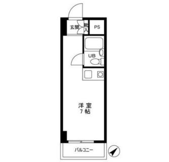 東京都新宿区新宿７丁目 賃貸マンション 1R