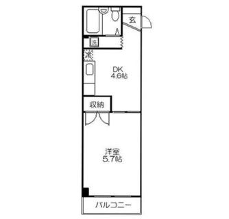 東京都新宿区上落合２丁目 賃貸マンション 1DK