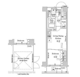 東京都新宿区市谷加賀町２丁目 賃貸マンション 1LDK