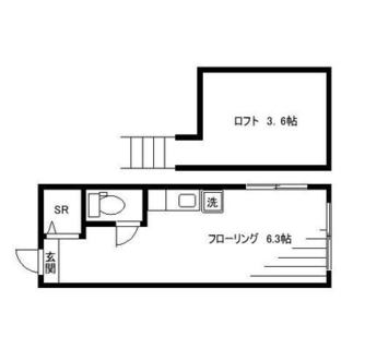 東京都新宿区下落合４丁目 賃貸アパート 1R