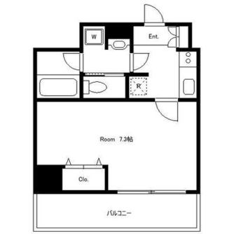 東京都新宿区水道町 賃貸マンション 1K