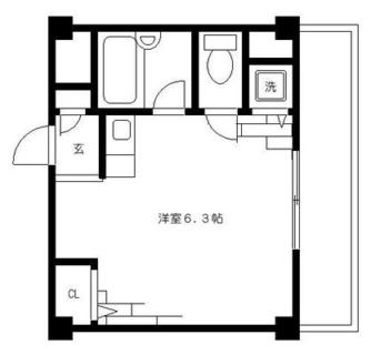 東京都新宿区戸山１丁目 賃貸マンション 1R