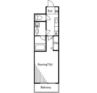 東京都新宿区中落合３丁目 賃貸マンション 1K