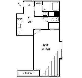 東京都新宿区細江町 賃貸マンション 1K